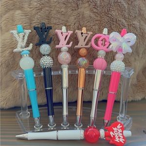 Beaded pens